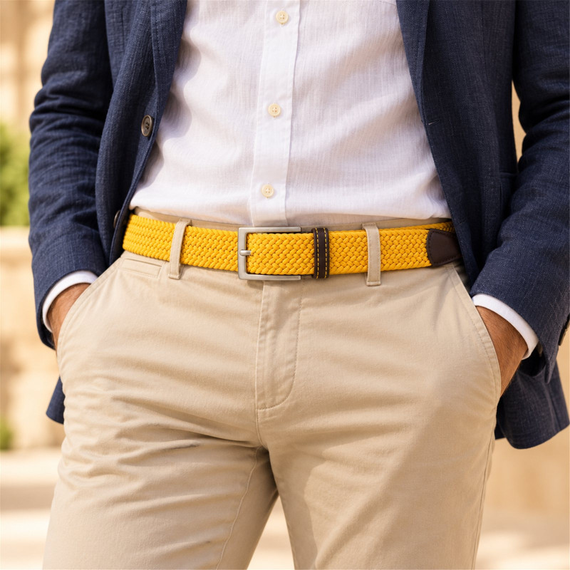 Ceinture "Made in France" Dark'n'stormy