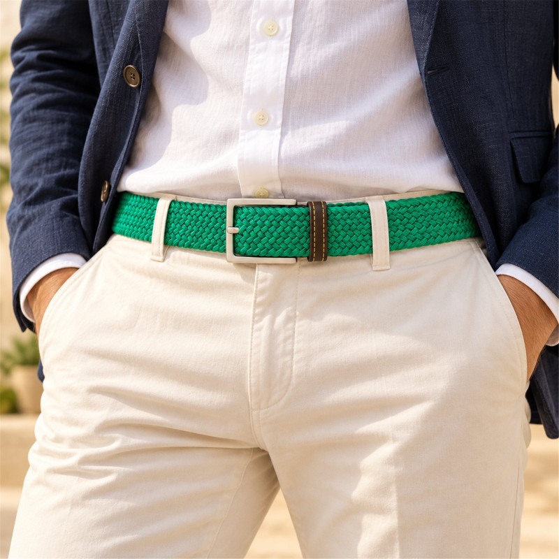 Ceinture "Made in France"  Green Beast