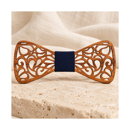 Zebrano - Noeud Papillon en bois Zebrawood