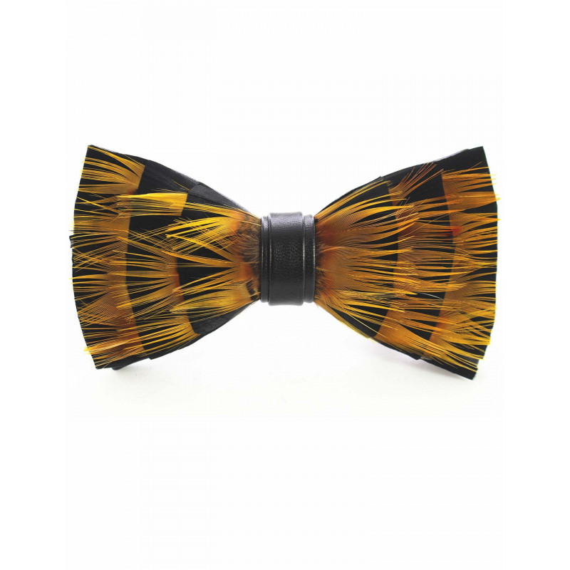 Noeud papillon en plumes : Canard 4, vue 2
