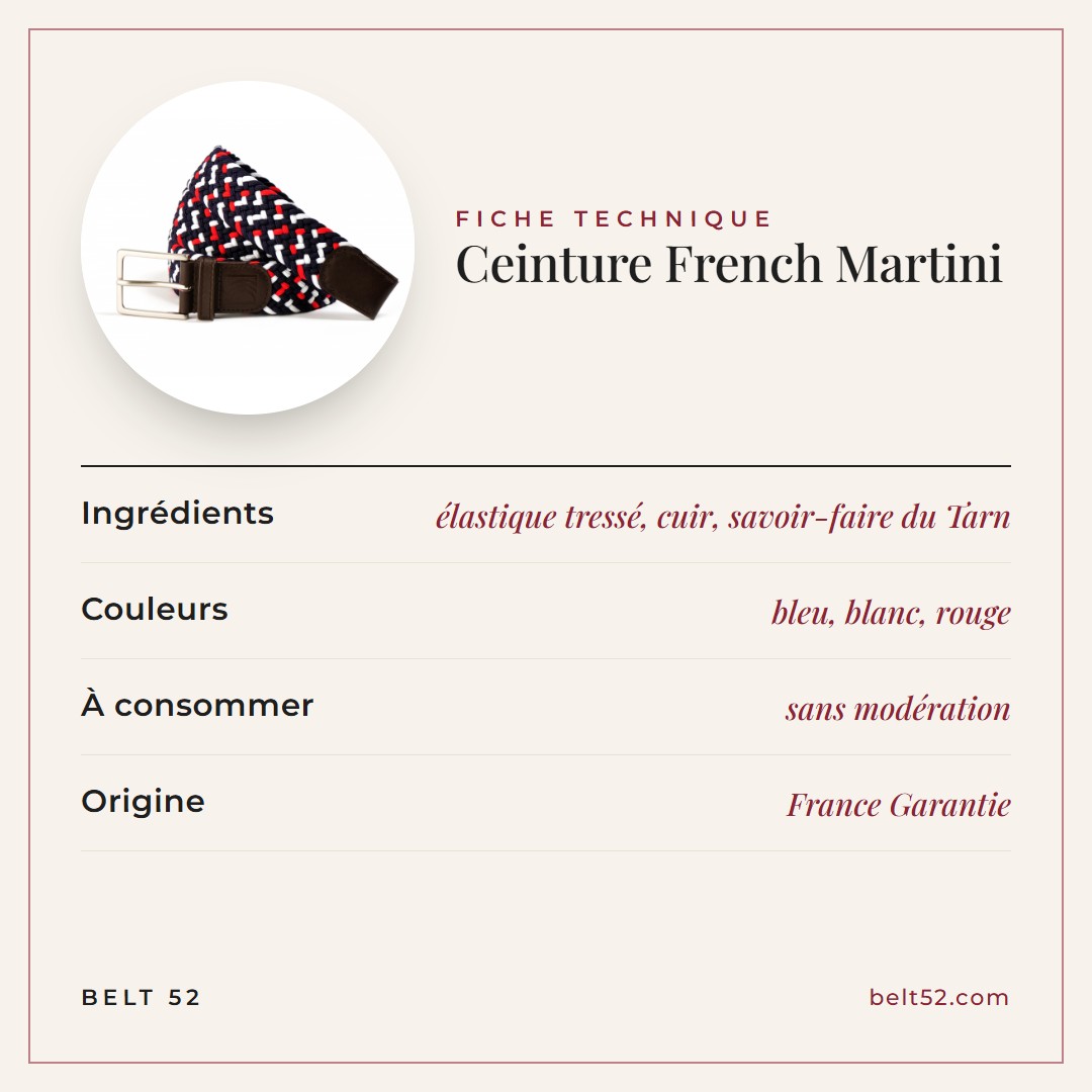 Ceinture French Martini
