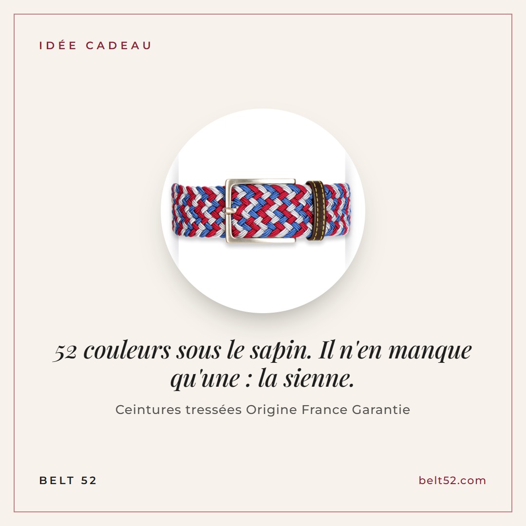 52 couleurs sous le sapin. Il n'en manque qu'une : la sienne.