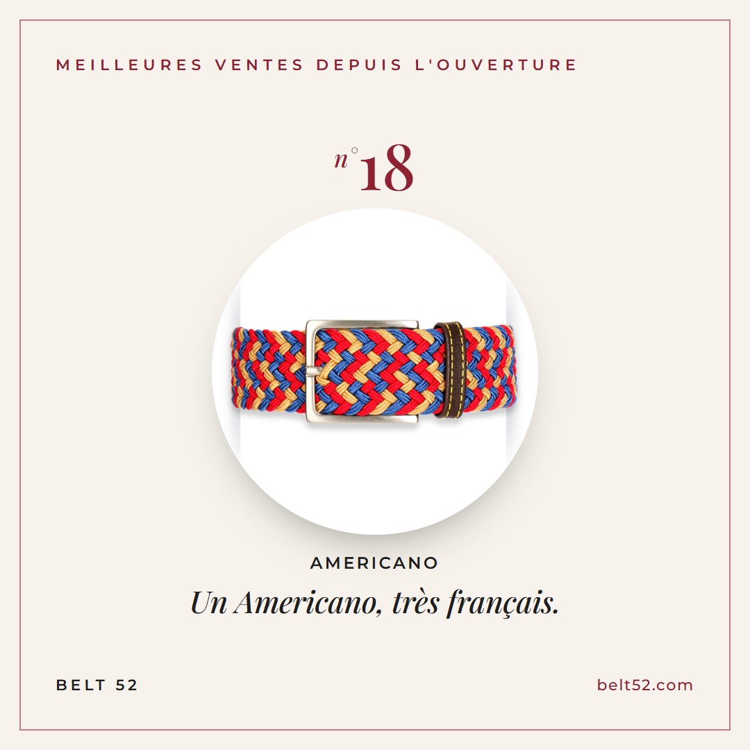 Un Americano, très français.