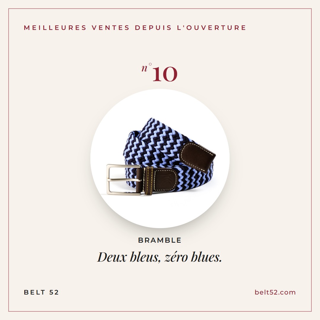 Deux bleus, zéro blues.