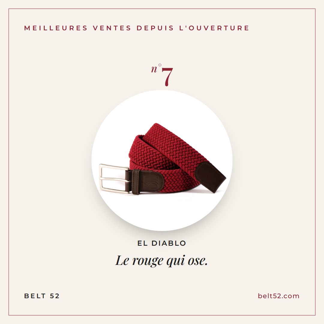 Le rouge qui ose.