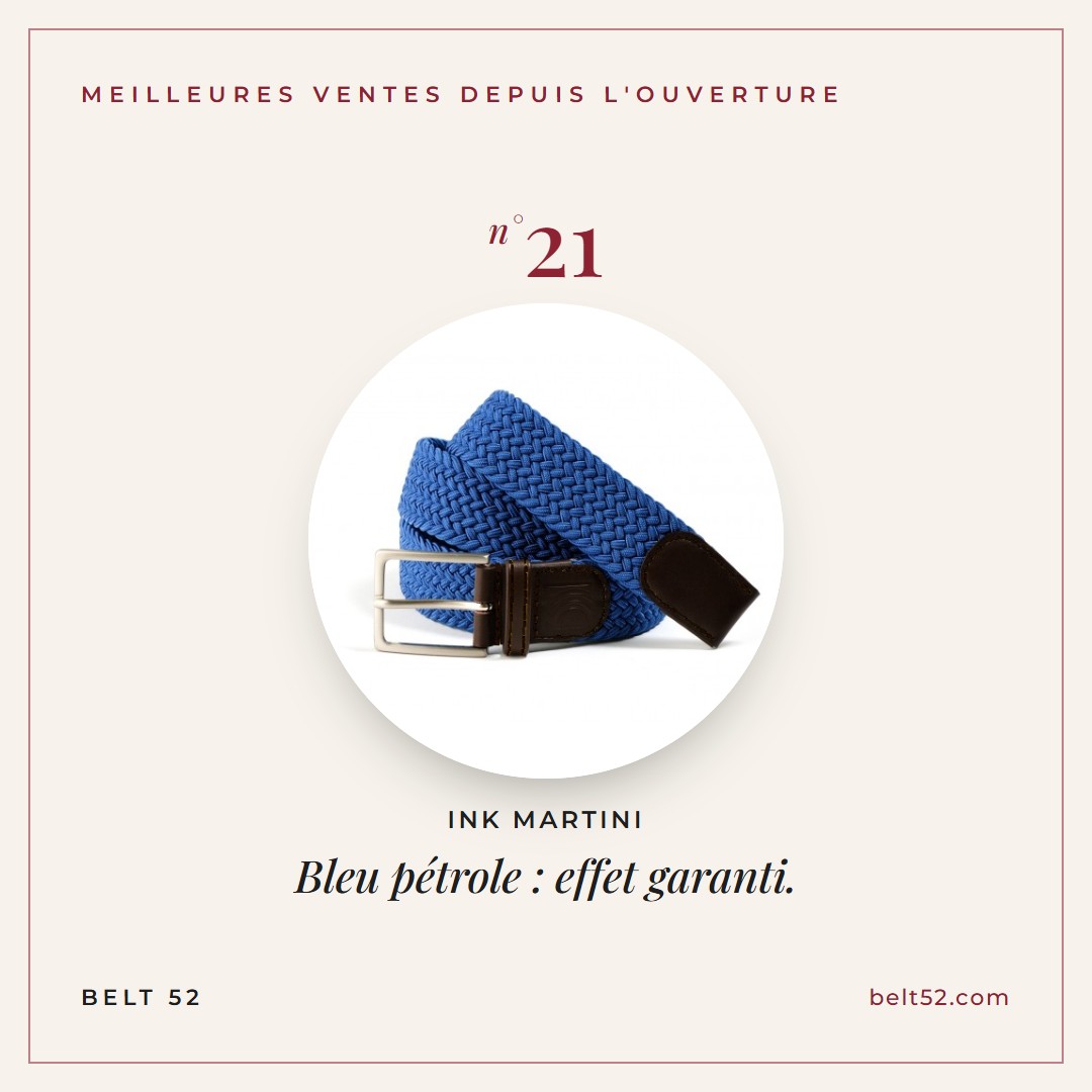 Bleu pétrole : effet garanti.