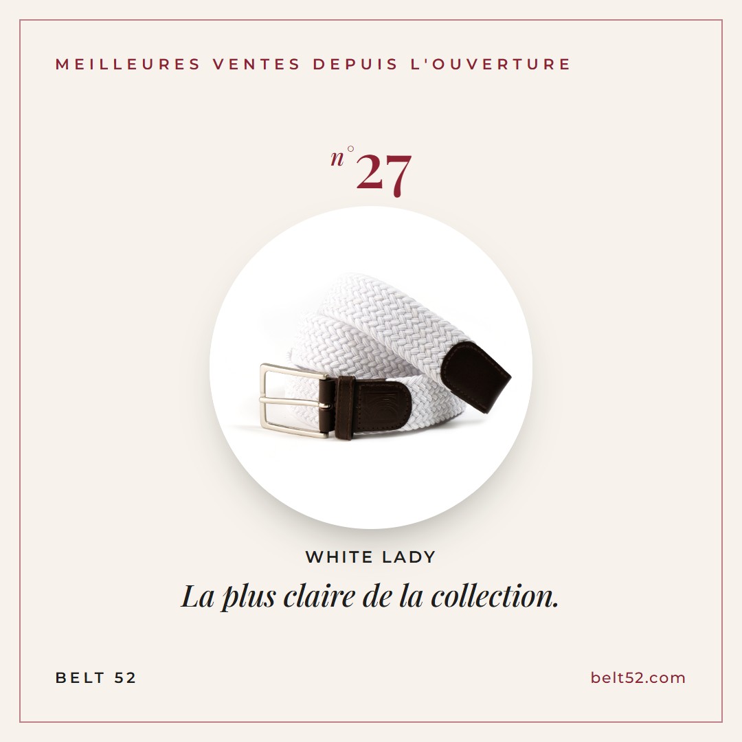La plus claire de la collection.